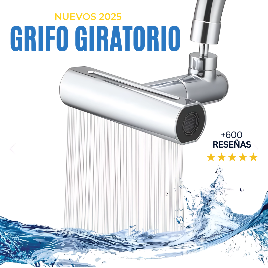 OFERTA - Grifo Giratorio Multiusos 4 en 1