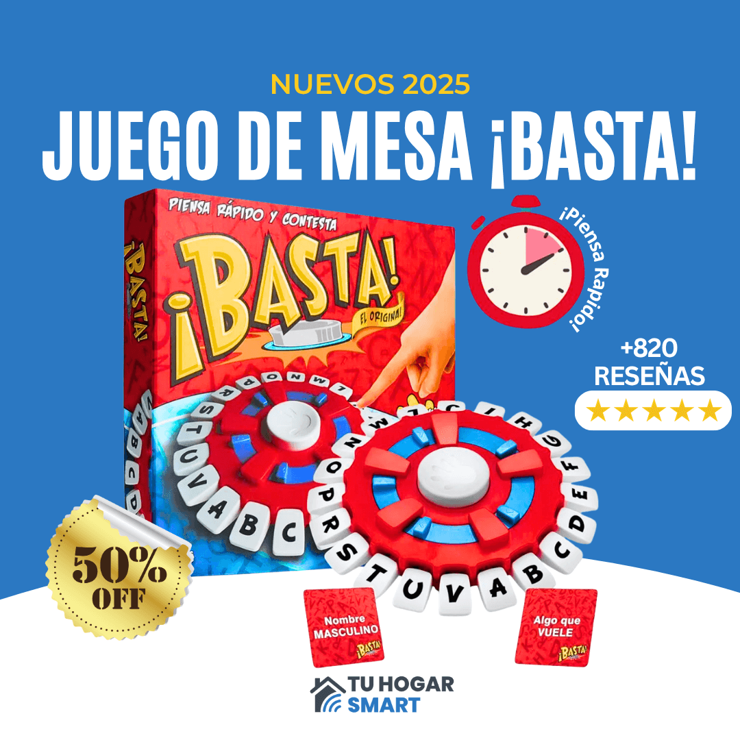 Nuevo Juego de Mesa Basta Interactivo: Más Rápido, Más Emocionante, Más Divertido